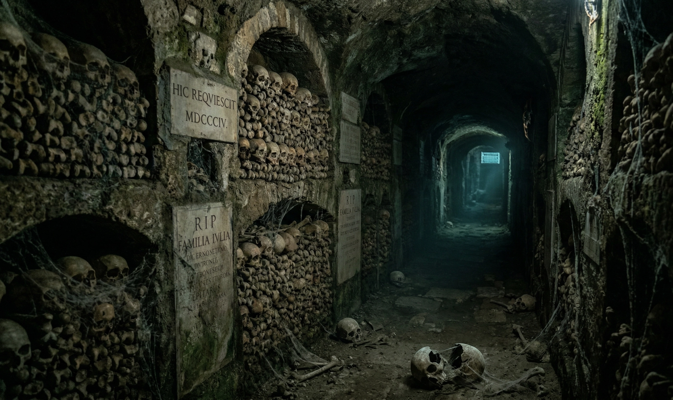 Entrada a la necrópolis romana bajo Tarragona